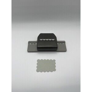 Stampin’ Up! Scalloped Border Punch paper Slim Lockdown Scrapbooking Cardmaking